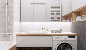 哪些整木定制的柜子可以與洗衣機(jī)組合？