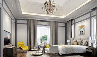 整木定制臥室效果圖，夢生長的花園