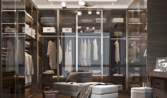 定制衣柜使用玻璃柜門好不好？