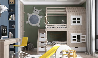 全屋定制設(shè)計雙人兒童房怎么樣？