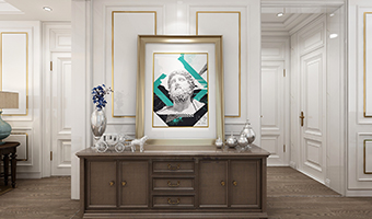 過道護墻板是做半墻好還是到頂好？