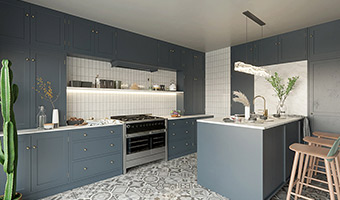 定制櫥柜后面要不要貼瓷磚？