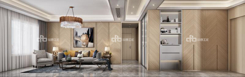 現(xiàn)代極簡整木定制案例效果圖(圖2) 現(xiàn)代極簡整木定制案例效果圖(圖2)