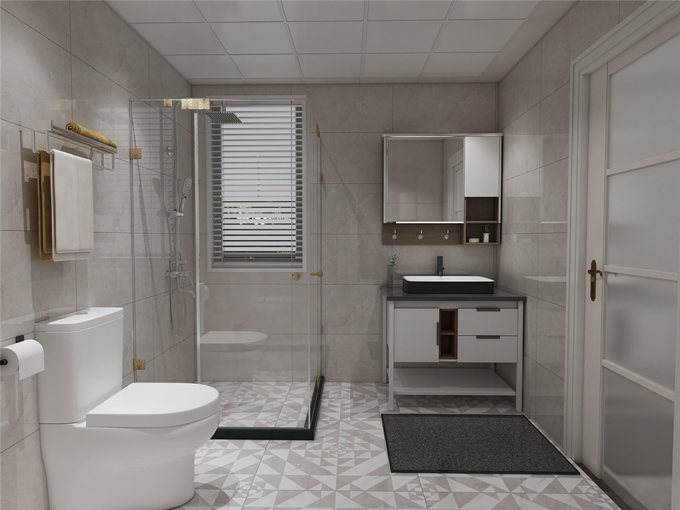 裝修小戶型衛(wèi)生間時要注意什么？(圖1)