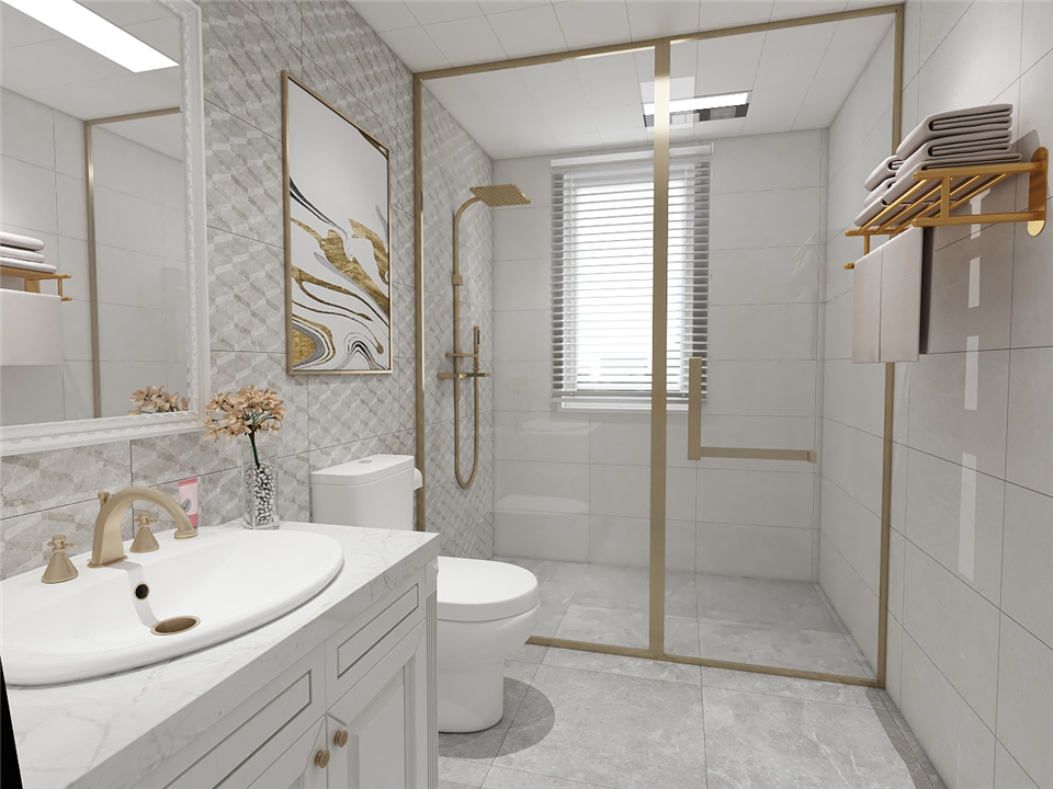 裝修小戶型衛(wèi)生間時要注意什么？(圖2)