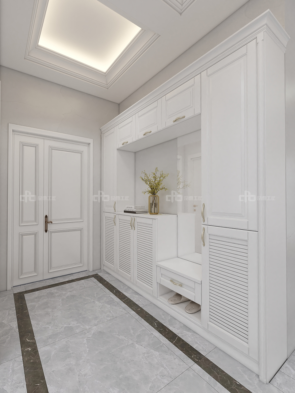 整木定制美式輕奢風(fēng)格，每一處都是怦然心動(dòng)的(圖1)