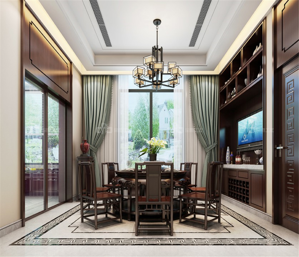 繁華之下，縱享從容、儒雅的新中式居所(圖3)