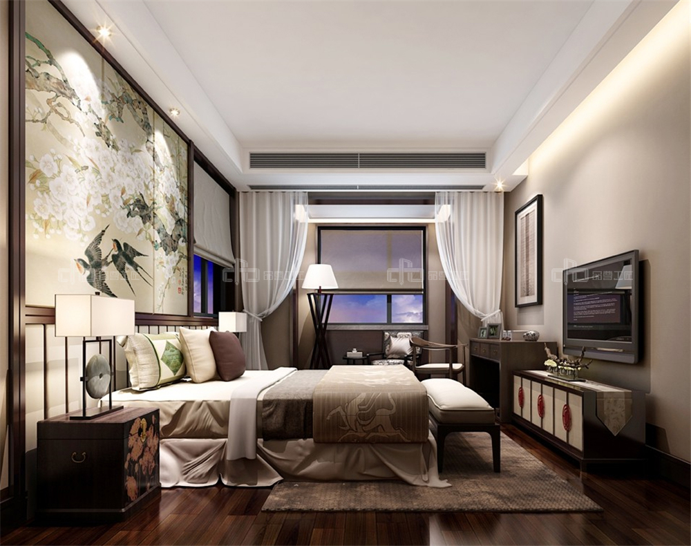 繁華之下，縱享從容、儒雅的新中式居所(圖9)