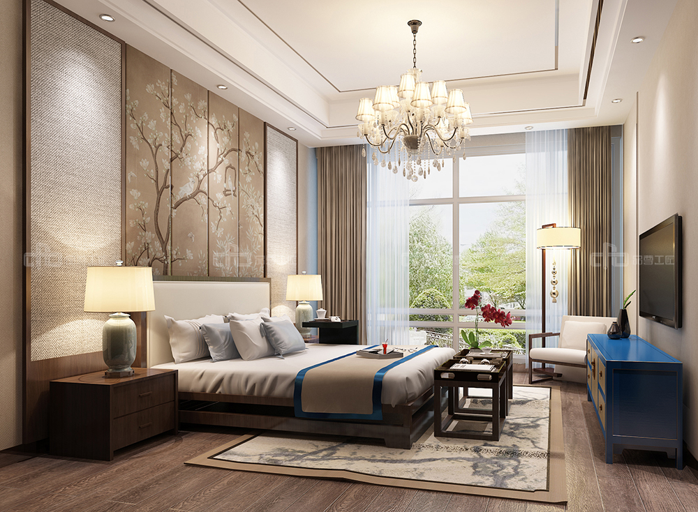 整木定制臥室效果圖，夢(mèng)生長(zhǎng)的花園(圖3)