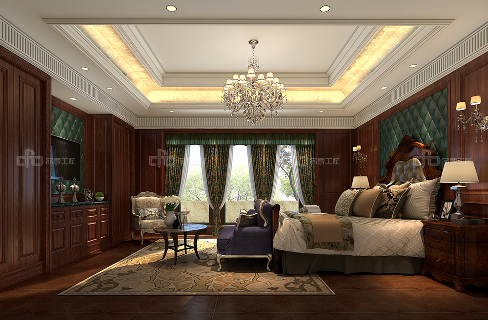 整木定制臥室效果圖，夢(mèng)生長(zhǎng)的花園(圖5)