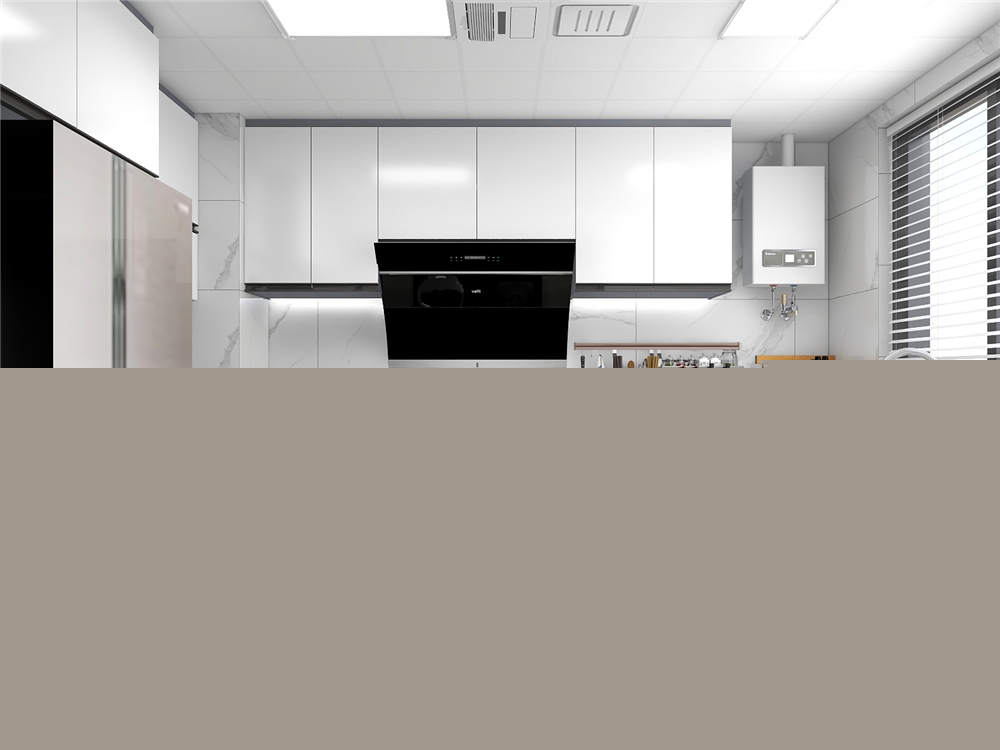 整體廚房有哪些地方收納空間利用？(圖1)