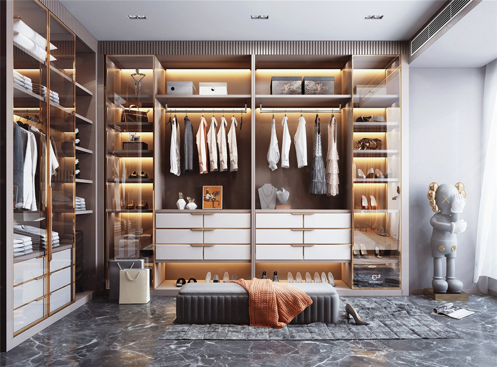 衣柜是用木工打造好還是定制好？(圖2)