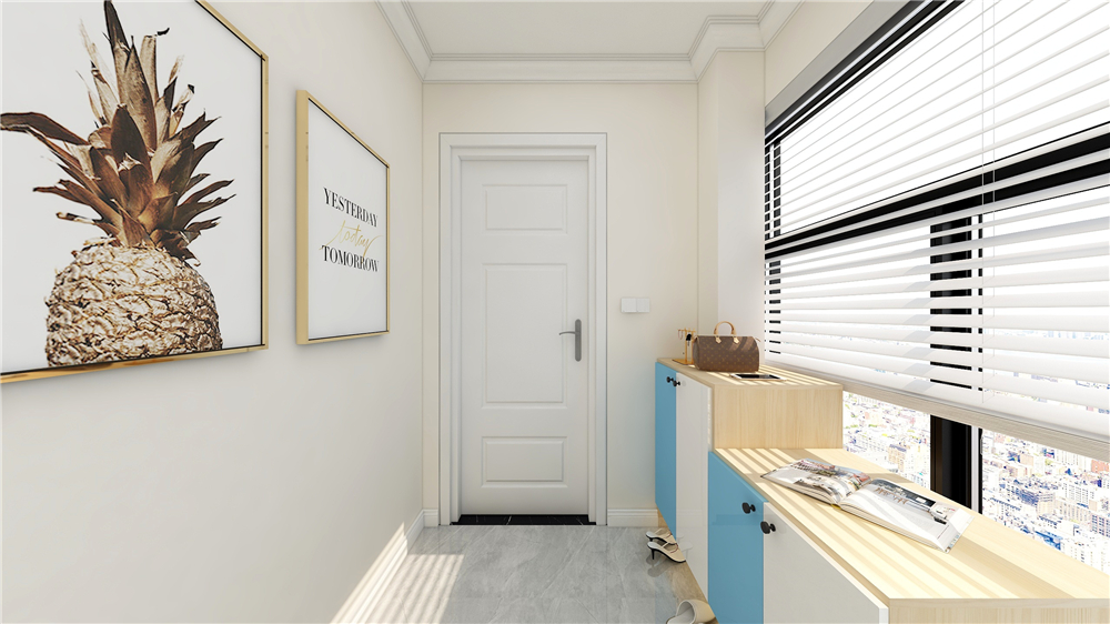 玄關(guān)定制鞋柜有哪些樣式？(圖3)