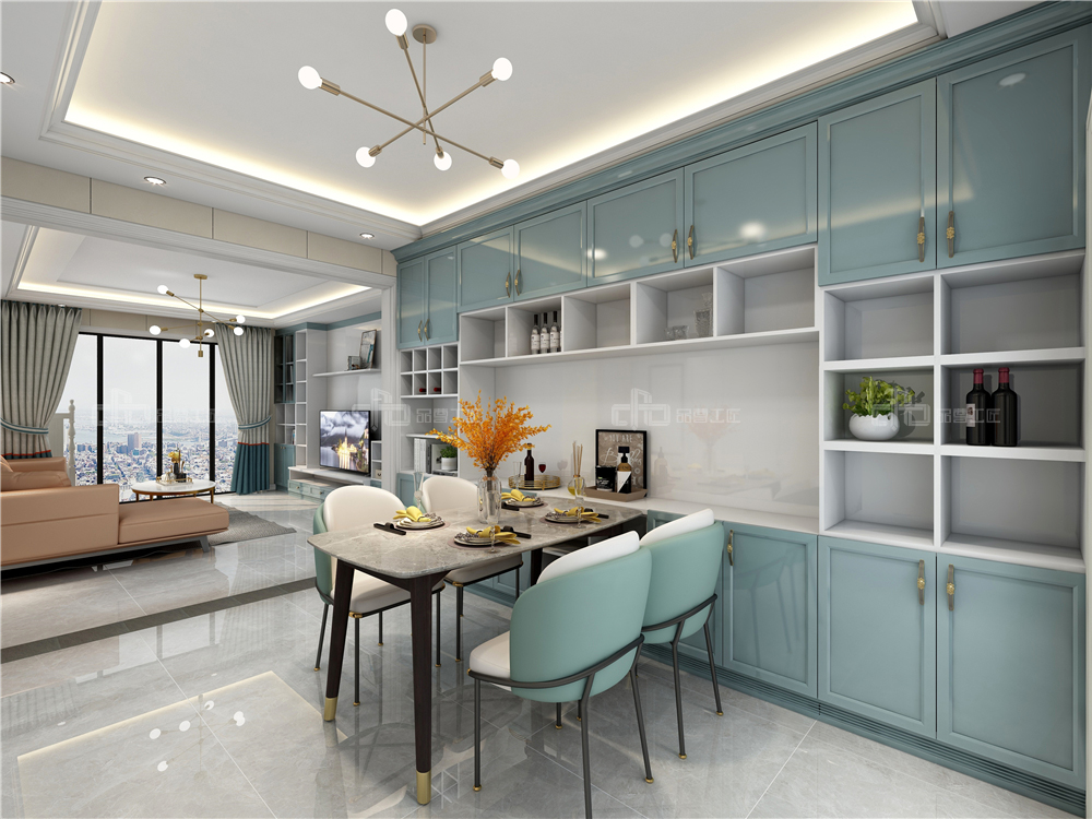 輕奢風(fēng)酒柜一般都設(shè)計(jì)在哪里？(圖1)