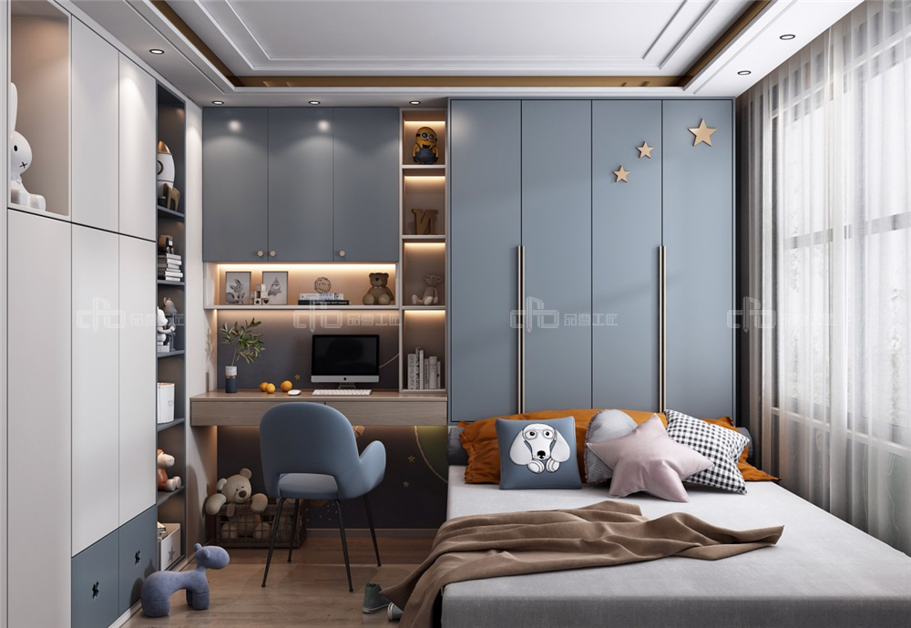 大小臥室怎么布局好看合理呢？(圖1)