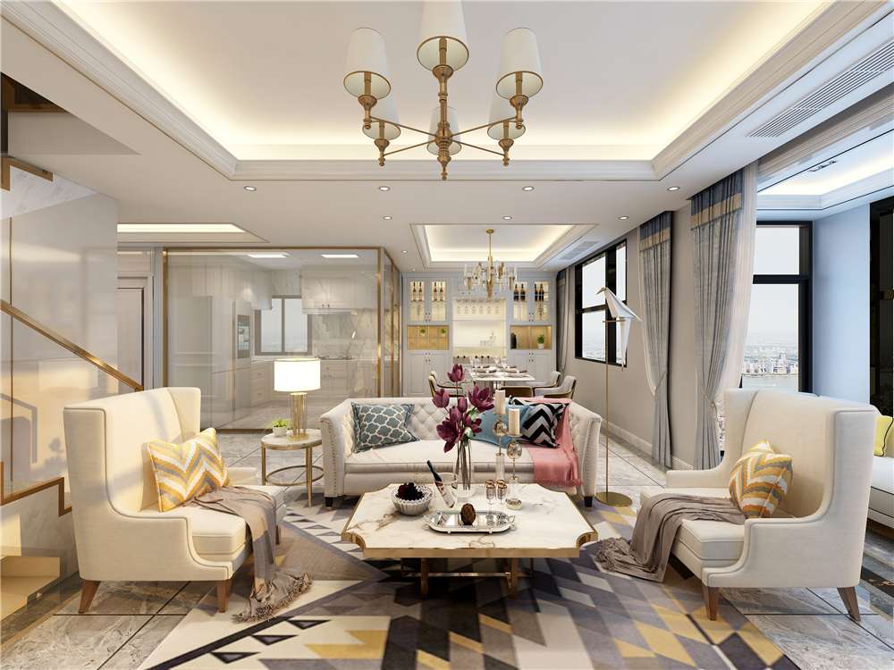 全屋定制怎么設(shè)計(jì)客餐廳的隔斷？(圖2)