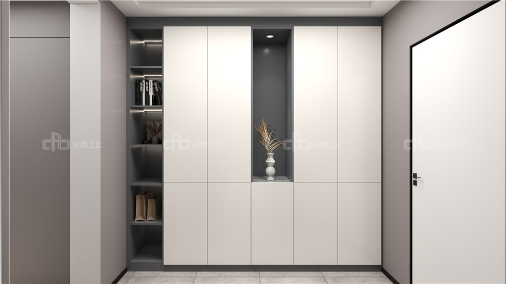 全屋定制怎么布局設計玄關呢？(圖1)