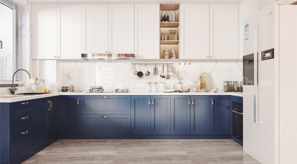 定制整體櫥柜用什么顏色流行？(圖3)