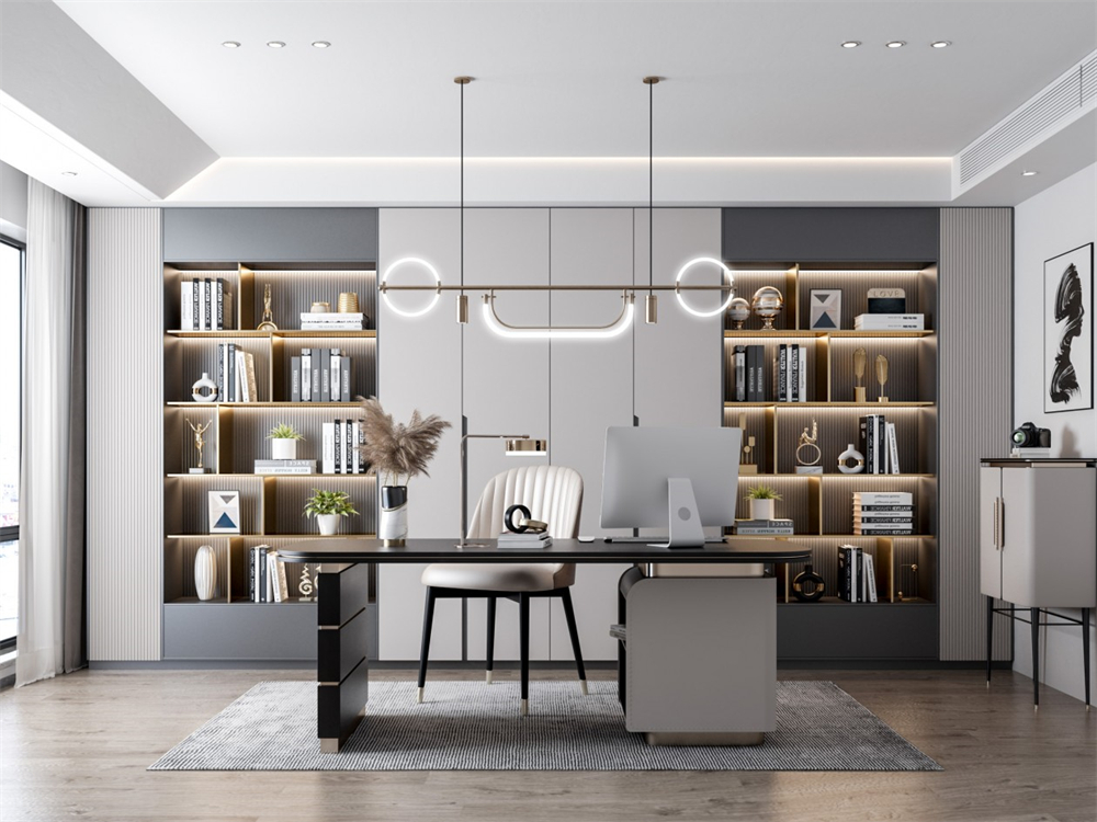 書房定制書柜設(shè)計(jì)要注意什么？(圖2)