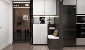 玄關(guān)柜設(shè)計(jì)定制有哪些款式？