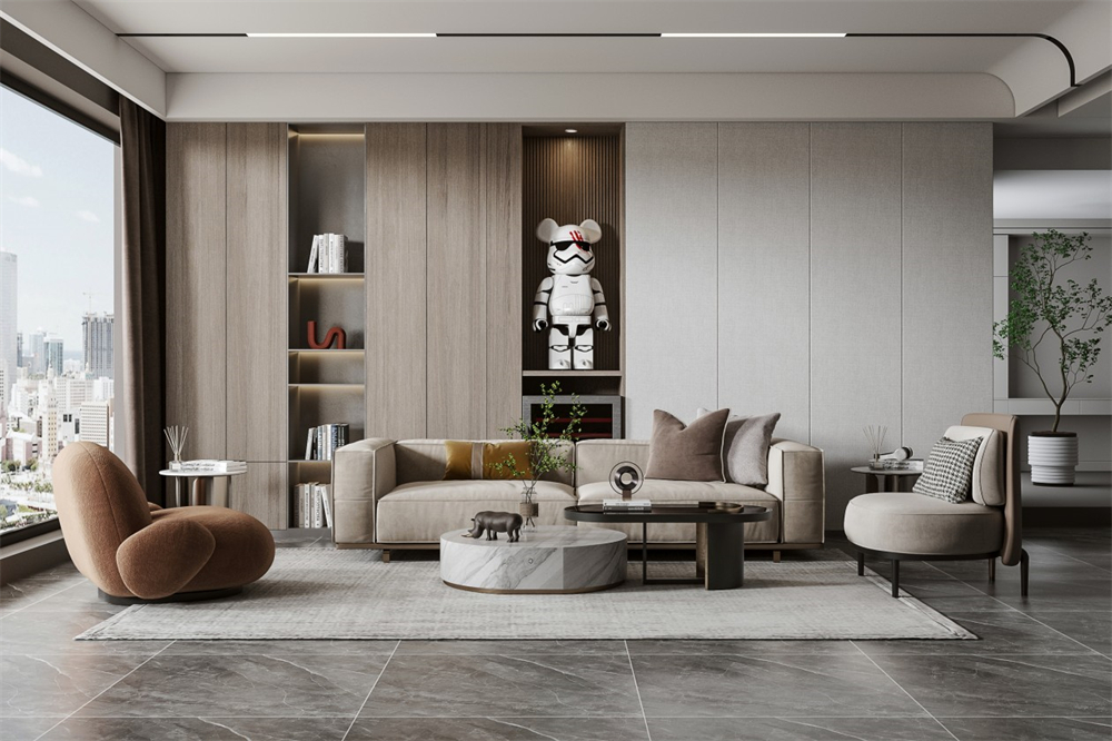 小客廳怎么設(shè)計(jì)成大客廳的感覺？(圖3)