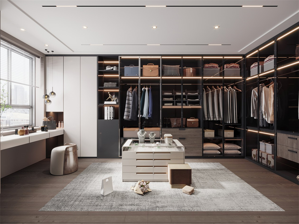 定制設(shè)計(jì)轉(zhuǎn)角衣柜注意什么？(圖1)