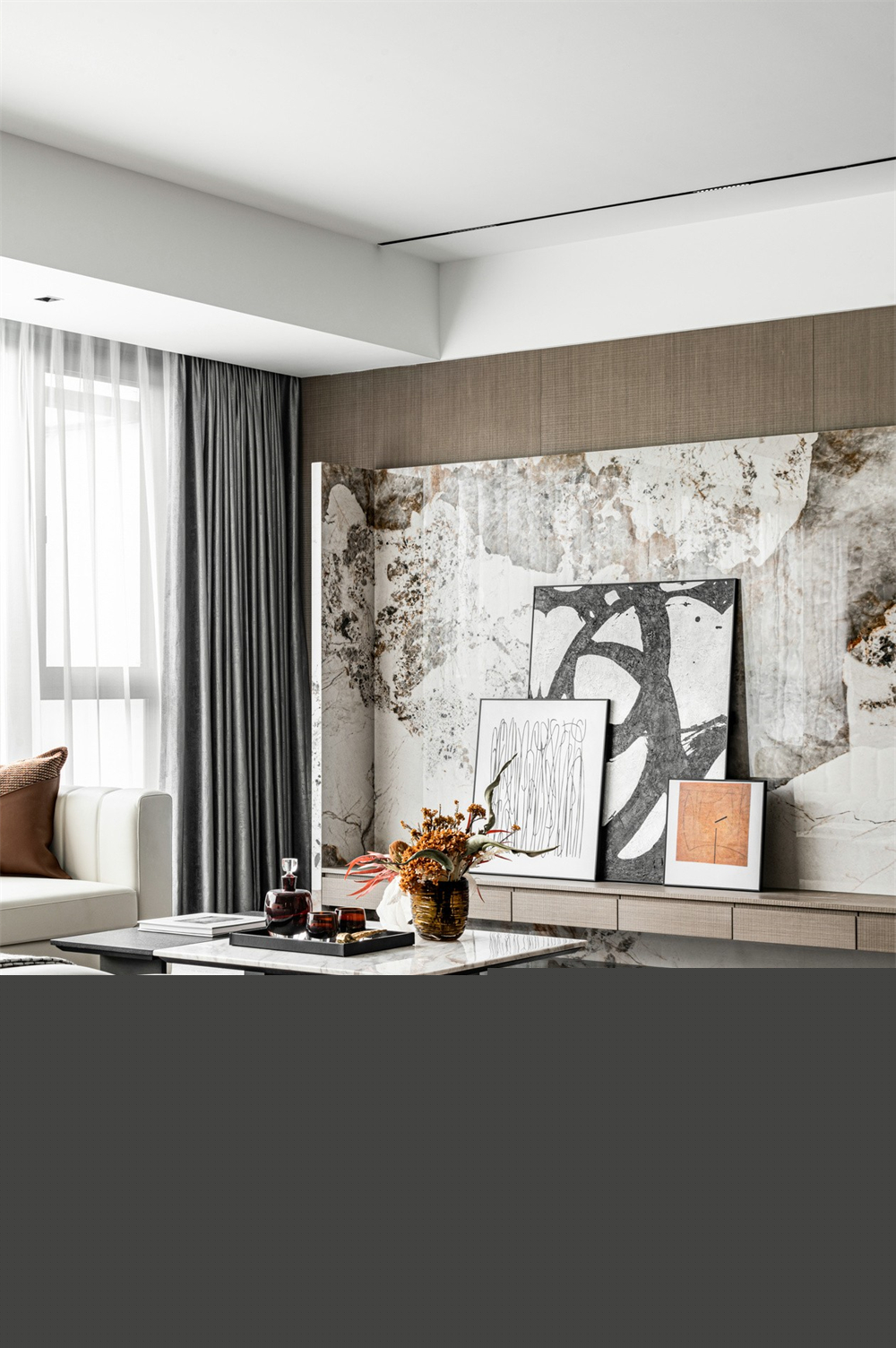 146㎡現(xiàn)代輕奢風(fēng)格，整木定制圖片(圖6)