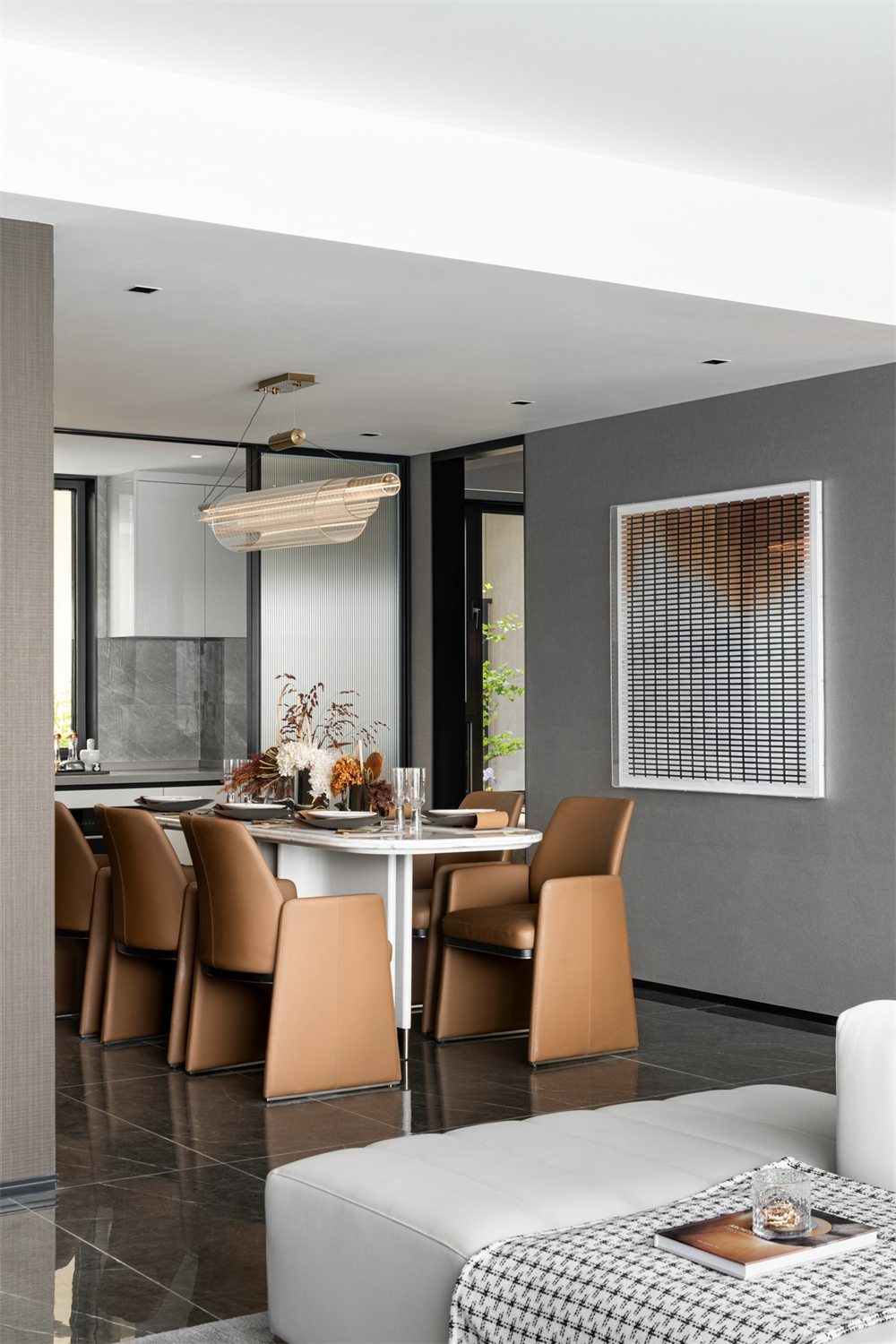 146㎡現(xiàn)代輕奢風(fēng)格，整木定制圖片(圖9)