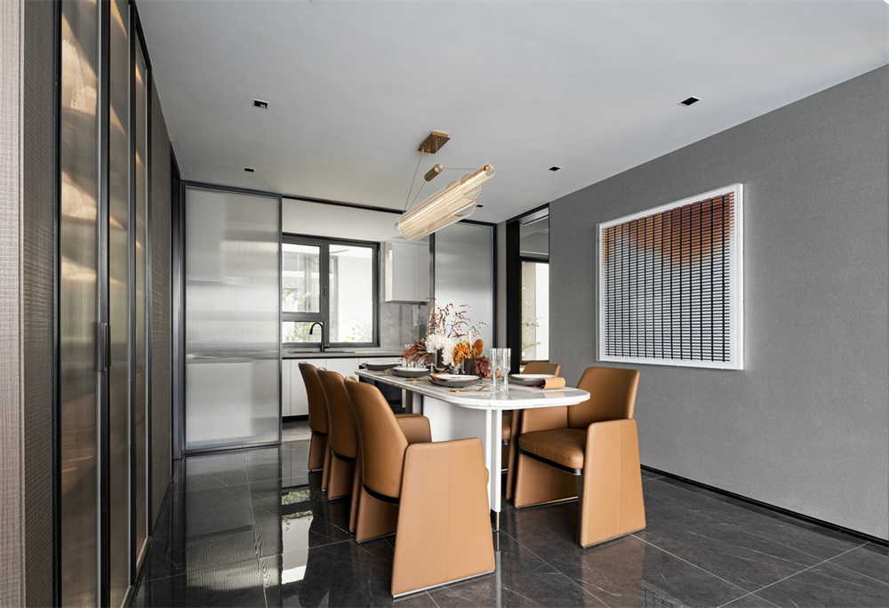 146㎡現(xiàn)代輕奢風(fēng)格，整木定制圖片(圖8)