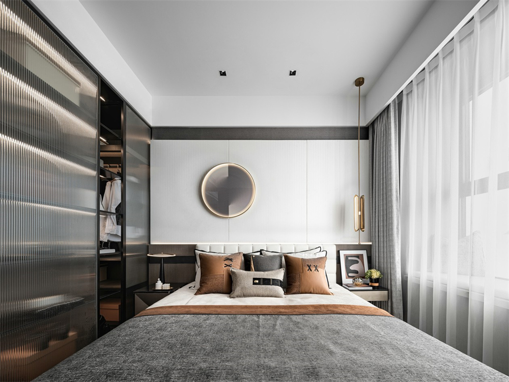 146㎡現(xiàn)代輕奢風(fēng)格，整木定制圖片(圖11)