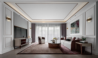 120㎡整木定制住宅，浪漫法式風(fēng)格