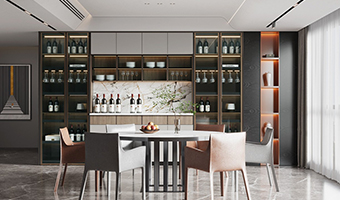 餐廳餐邊柜都有哪些款式定制？