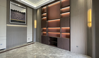 上饒318㎡整木定制現(xiàn)代別墅，詩意中式生