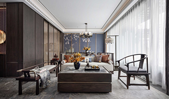 345㎡新中式整木定制別墅，中式宅院設(shè)計(jì)案例