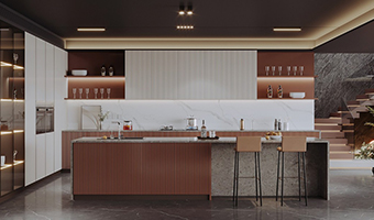 廚房怎么選擇定制櫥柜顏色？