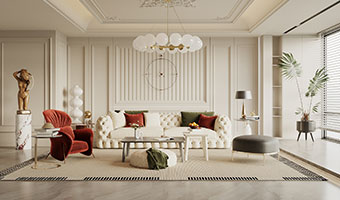 客廳護墻板怎么設計比較好？