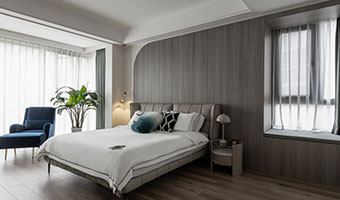 270㎡全屋整木定制大平層，現(xiàn)代輕奢風格