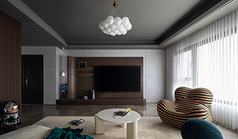 186㎡全屋整木定制大平層，現(xiàn)代簡(jiǎn)約風(fēng)