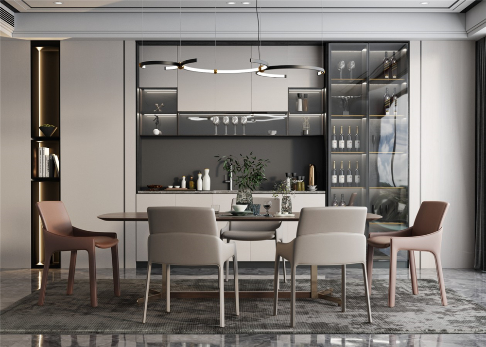 餐廳是定制酒柜還是餐邊柜？(圖2)