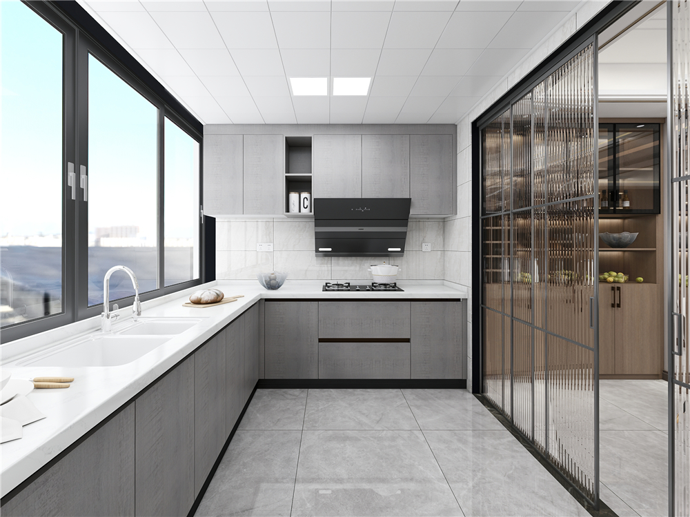 廚房做移門的話尺寸在多少呢？(圖2)