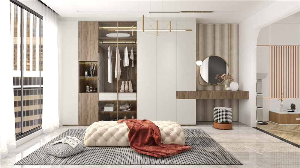 整體衣帽間要不要裝上房門？(圖2)