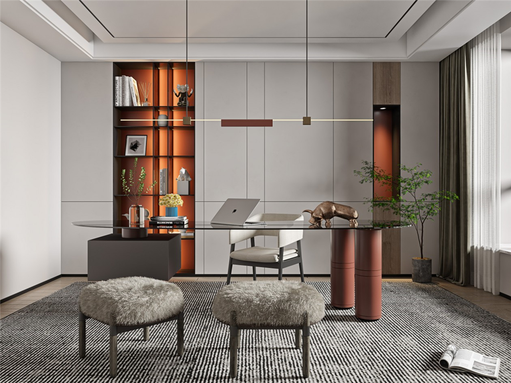 書(shū)房一般都裝修什么風(fēng)格的比較好？(圖1)