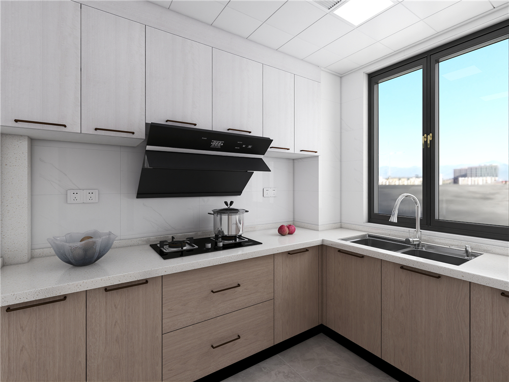 定制櫥柜是做白色好看還是木色的？(圖3)