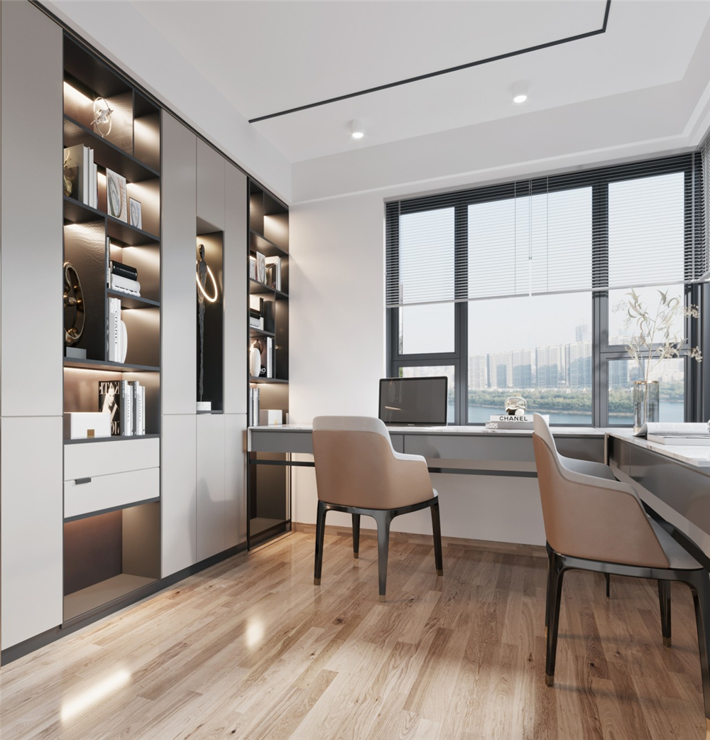 定制書(shū)柜可以與哪些家具組合設(shè)計(jì)？(圖2)